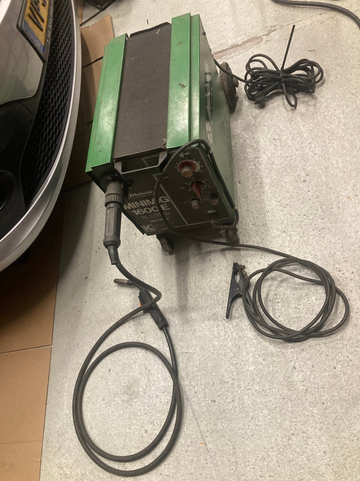 Minimig Metallit 1600e lasapparaat, Ophalen, Gebruikt, Minder dan 150 ampère, Elektroden