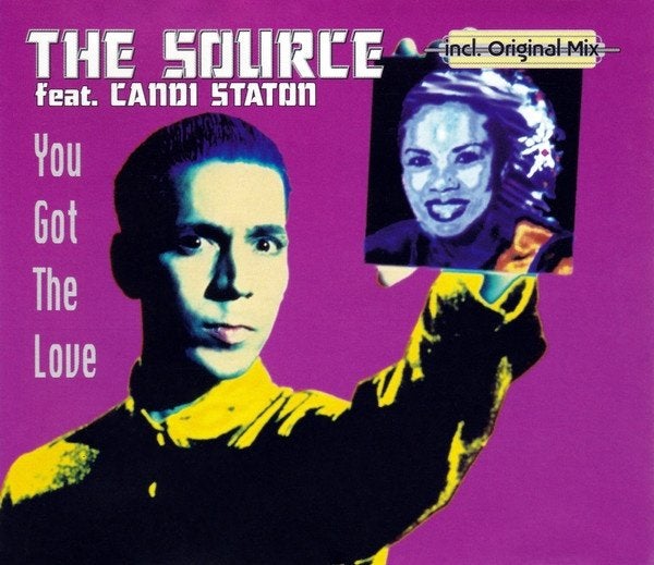 THE SOURCE + CANDI STATON CD SINGLE YOU GOT THE LOVE 1997, Ophalen of Verzenden, Zo goed als nieuw, Pop