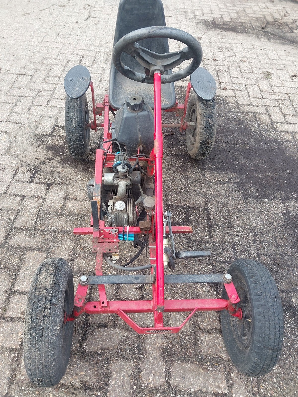 Skelter met motor, Ophalen, Gebruikt