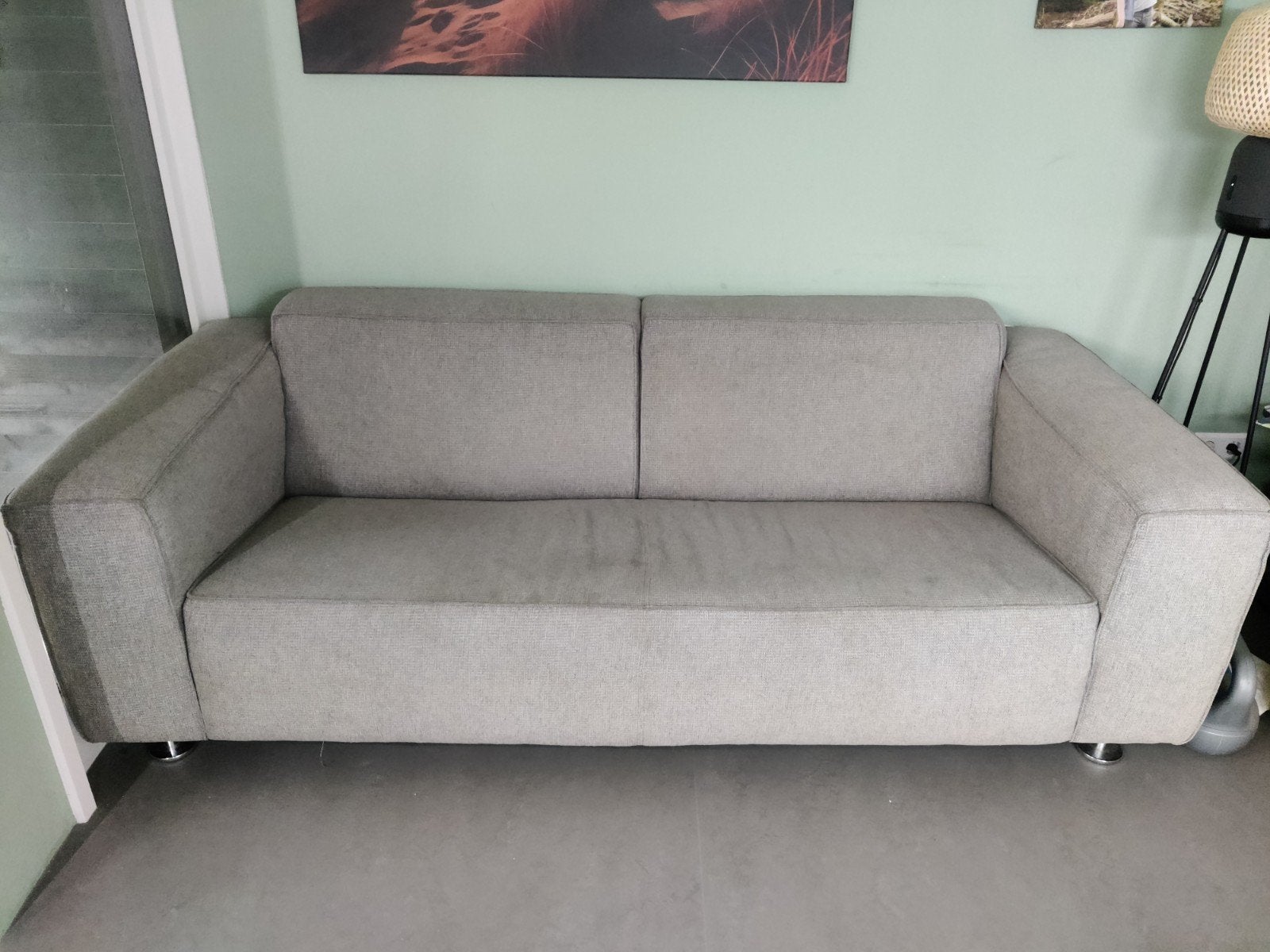2,5 zitbank te koop, Ophalen, Gebruikt, Overige maten, 75 tot 100 cm