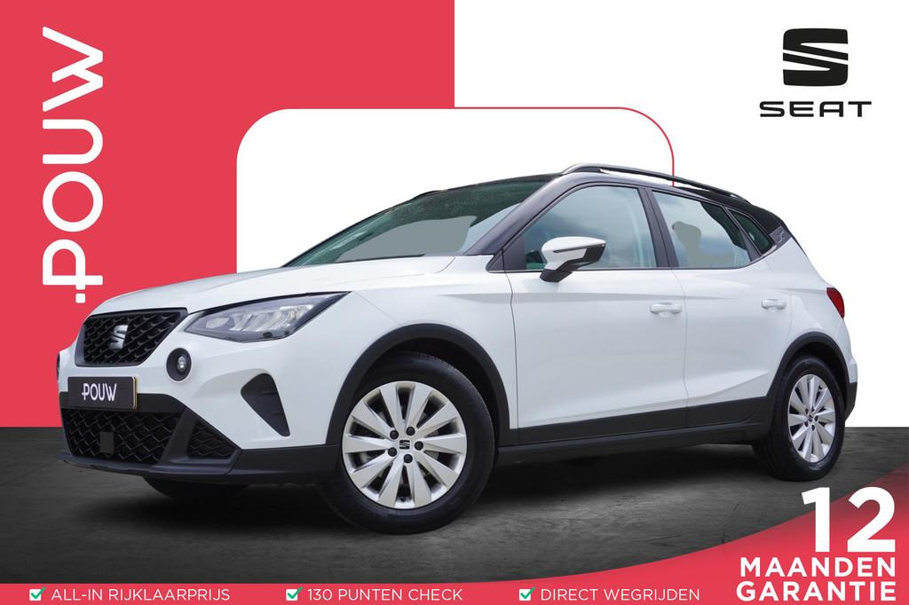 SEAT Arona 1.0 TSI 95pk Style | FullLink | Climatronic | PDC, 12 maanden, Stof, Gebruikt, 95 pk