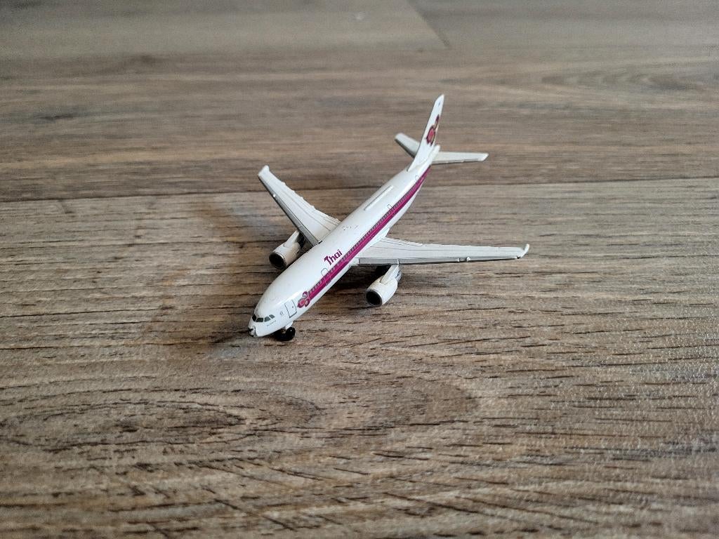 Airbus A300-600 Thai International vliegtuigmodel, Ophalen of Verzenden, Gebruikt