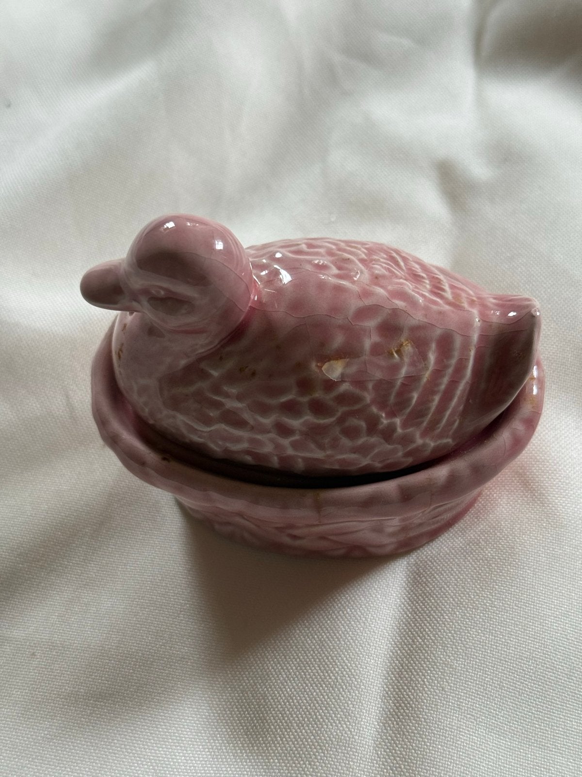 Pinheiro Bordallo Eend Zout- en Peperstel Roze, Ophalen of Verzenden