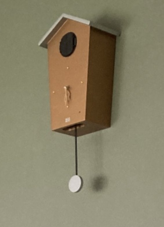 Vogel-koekoek klok van KooKoo, Ophalen, Wandklok, Analoog, Zo goed als nieuw