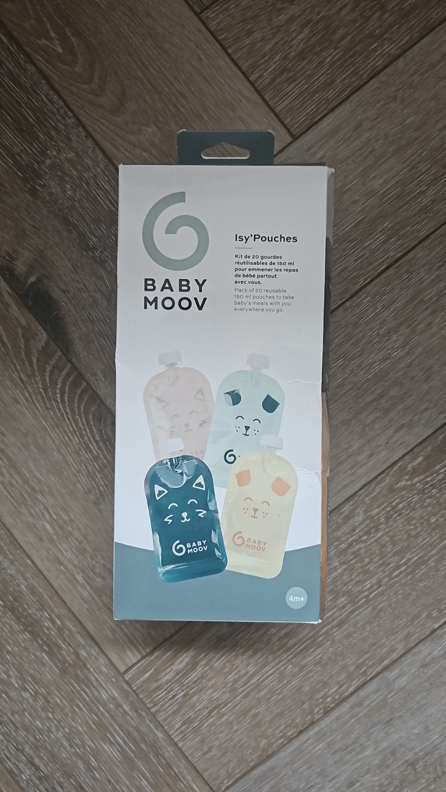 Babymoov Isy'Pouches - Herbruikbare knijpzakjes (20 stuks), Ophalen of Verzenden, Nieuw