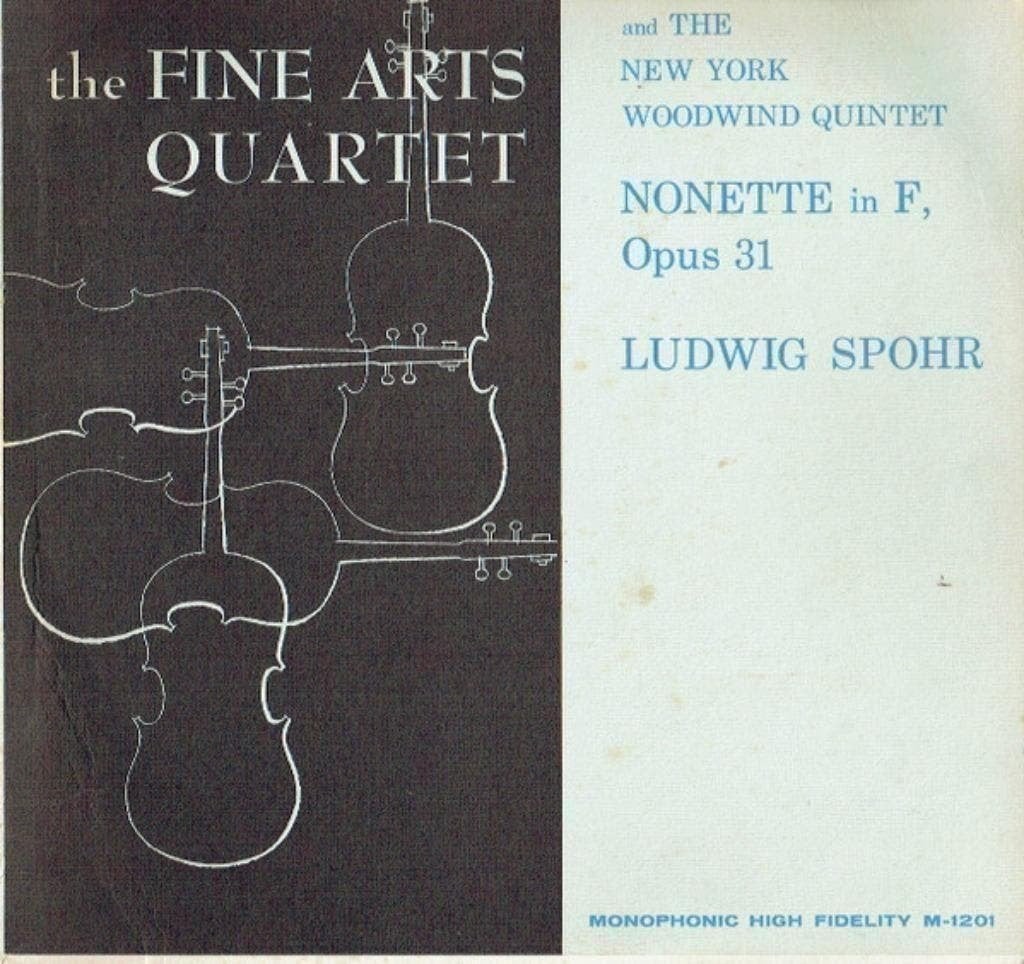 Spohr Members Of The Fine Arts Quartet Nonette, Kamermuziek, Ophalen of Verzenden, Zo goed als nieuw, 12 inch