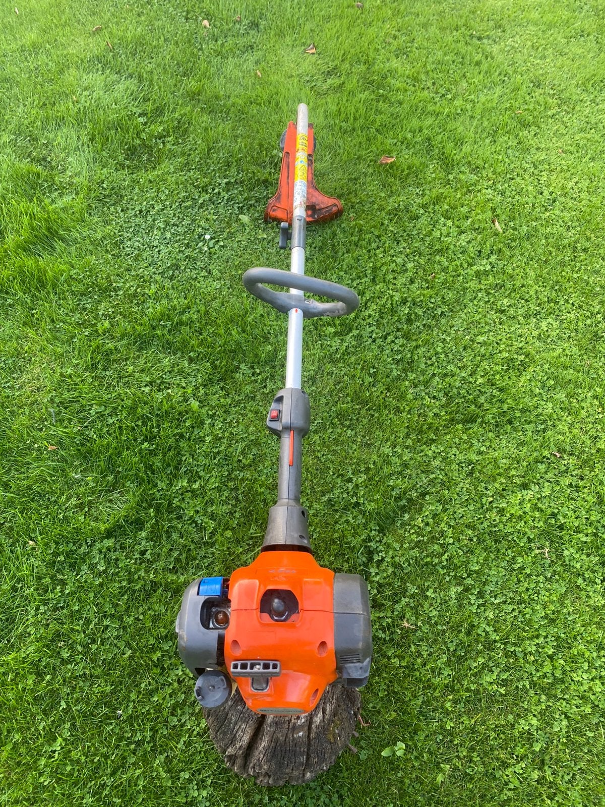 Husqvarna kanten trimmer/bosmaaier, Tuin en Terras, Ophalen, Gebruikt, 30 tot 50 cm, Benzine
