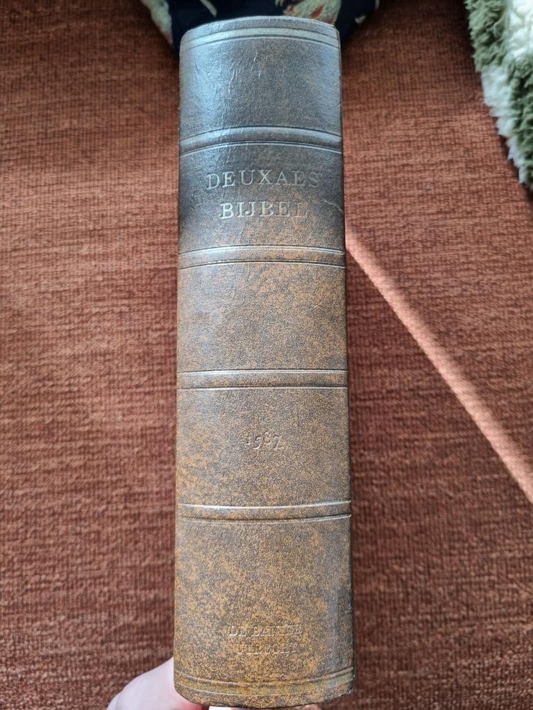 Deux Aes-bijbel facsimile heruitgave in goede staat, Ophalen