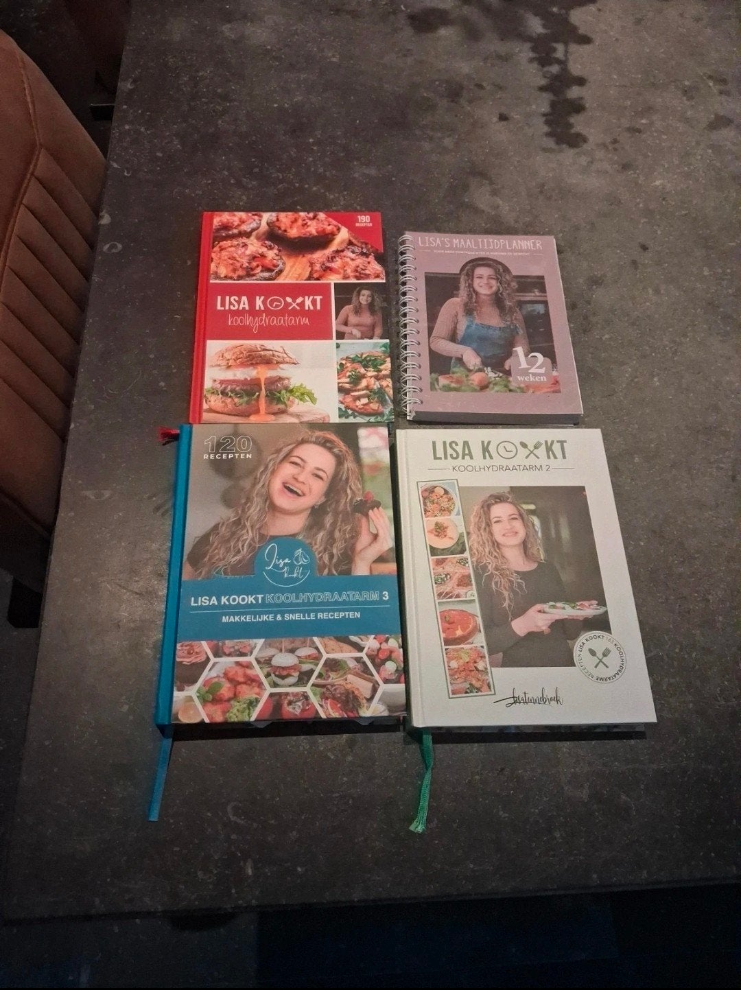 Lisa Kookt Koolhydraatarm Boeken & Maaltijdplanner (Nieuw), Ophalen of Verzenden, Nieuw
