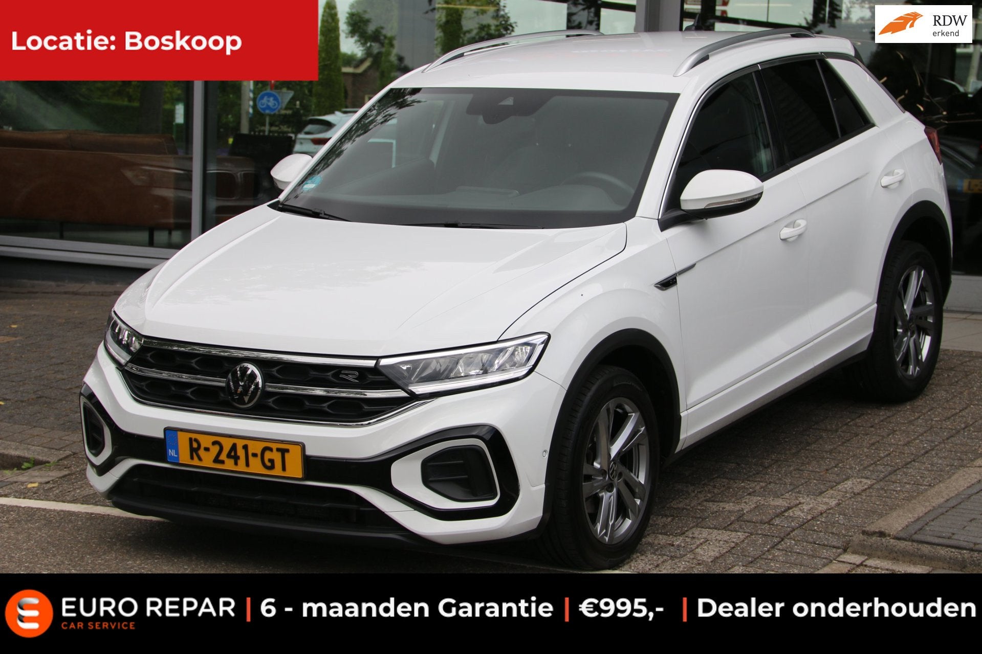 Volkswagen T-Roc 1.0 TSI R-Line NIEUWE MODEL VIRT.COCKPIT NL, Auto's, Volkswagen, Voorwielaandrijving, Gebruikt, Euro 6, Alcantara