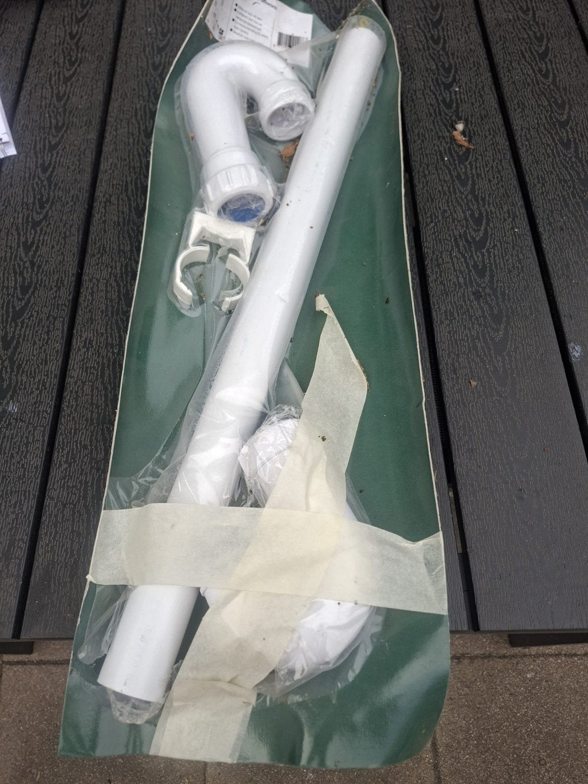 Walraven sifon voor afvoerwasmachine, Ophalen, Afvoer, Pvc, Nieuw