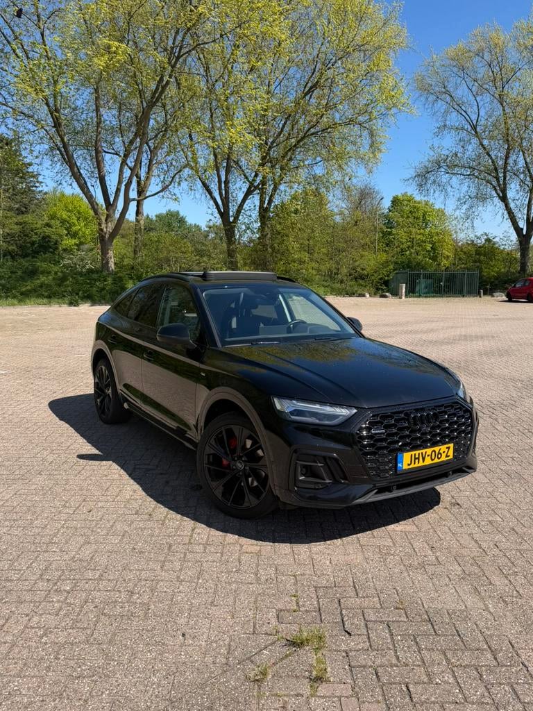 Audi Q5 Sportback 40 TDI Quattro S-Line Pano Matrix Full, Auto's, Audi, Particulier, Q5, 360° camera, 4x4, ABS, Achteruitrijcamera