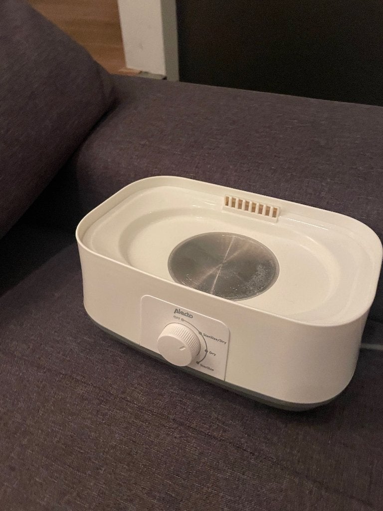 Alecto Stoomsterilisator met droogfunctie, Ophalen, Zo goed als nieuw, Sterilisator