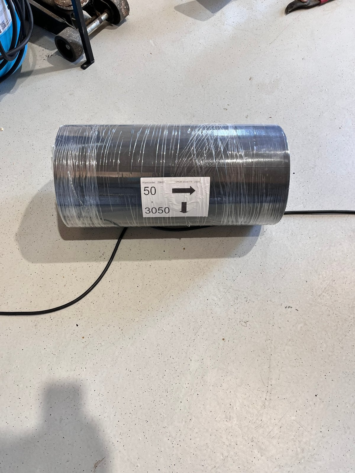Rol epdm 50 cm breed, Ophalen of Verzenden, Zo goed als nieuw, Folie