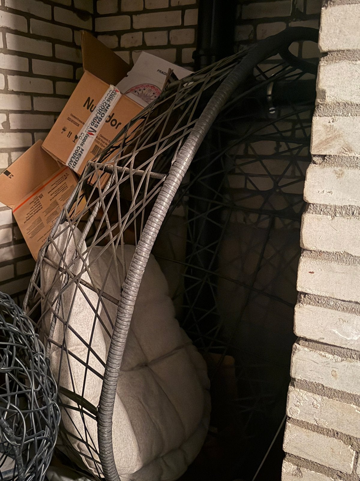Hang ei tuinstoel, Ophalen, Zo goed als nieuw