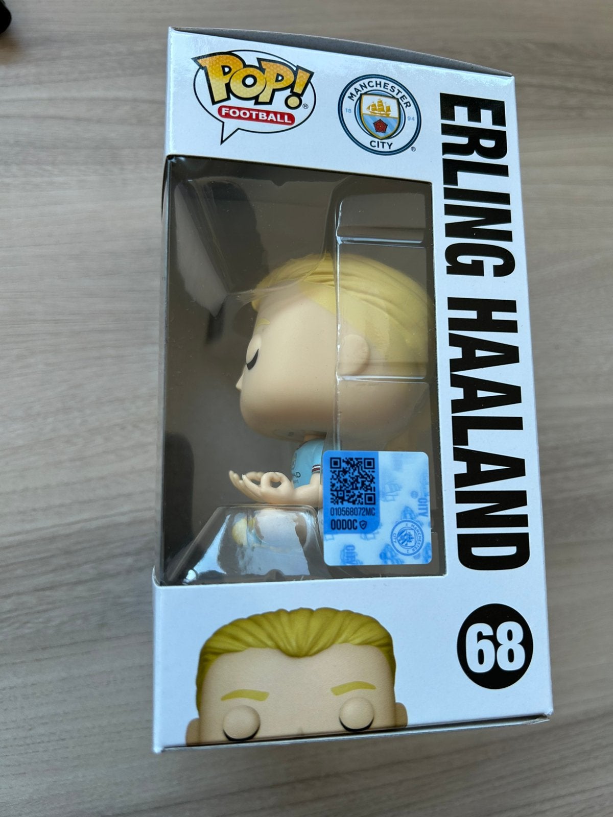 Funko Pop! Football – Erling Haaland #68 (Manchester City), Buitenlandse clubs, Funko europe, Ophalen of Verzenden, Zo goed als nieuw