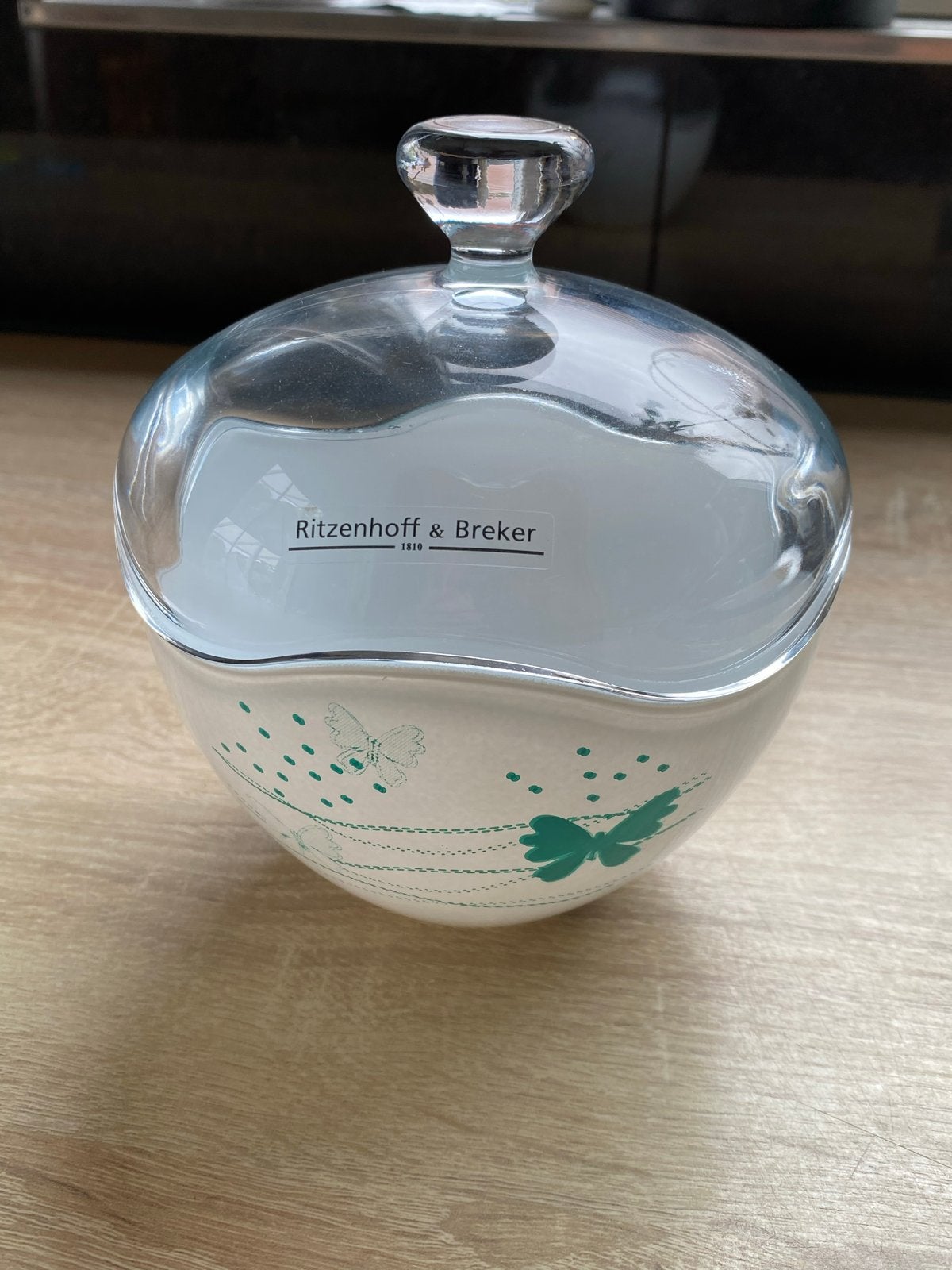 Bonbonniere Flirt - Ritzenhoff & Breker, Gebruikt, Met deksel, Rond, Pot of Kruik