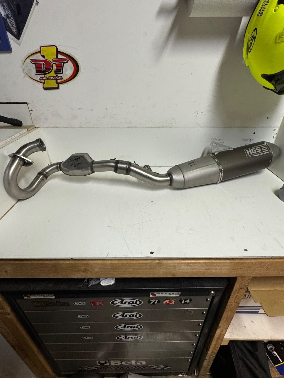 Honda crf 450 2025 hgs uitlaat compleet, Motoren, Ophalen of Verzenden