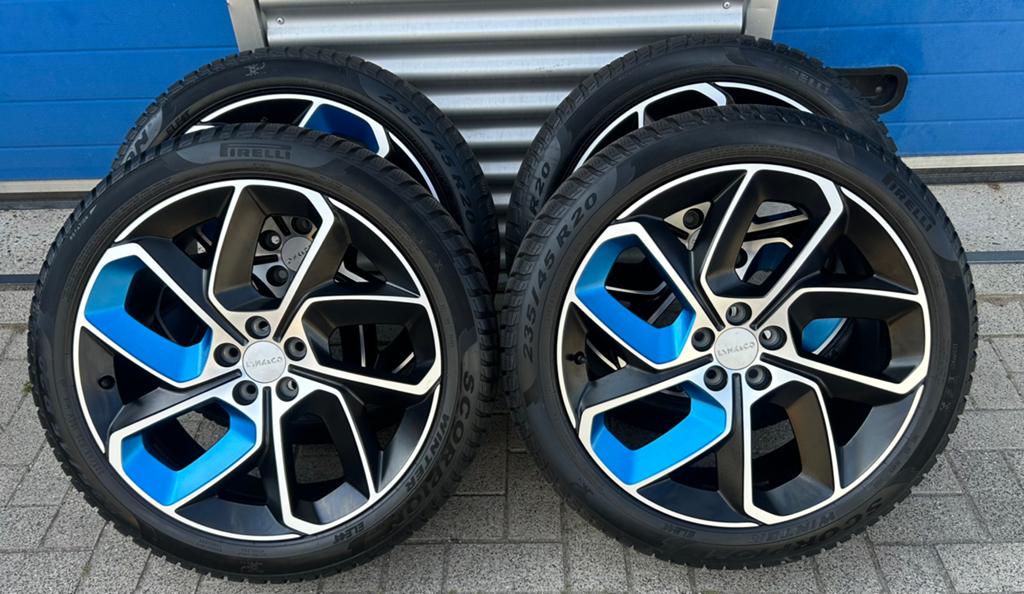 Zgan Lynk & Co velgen 235-45-20 winterbanden XC40,V90CC, Gebruikt, Banden en Velgen, 235 mm, Personenwagen