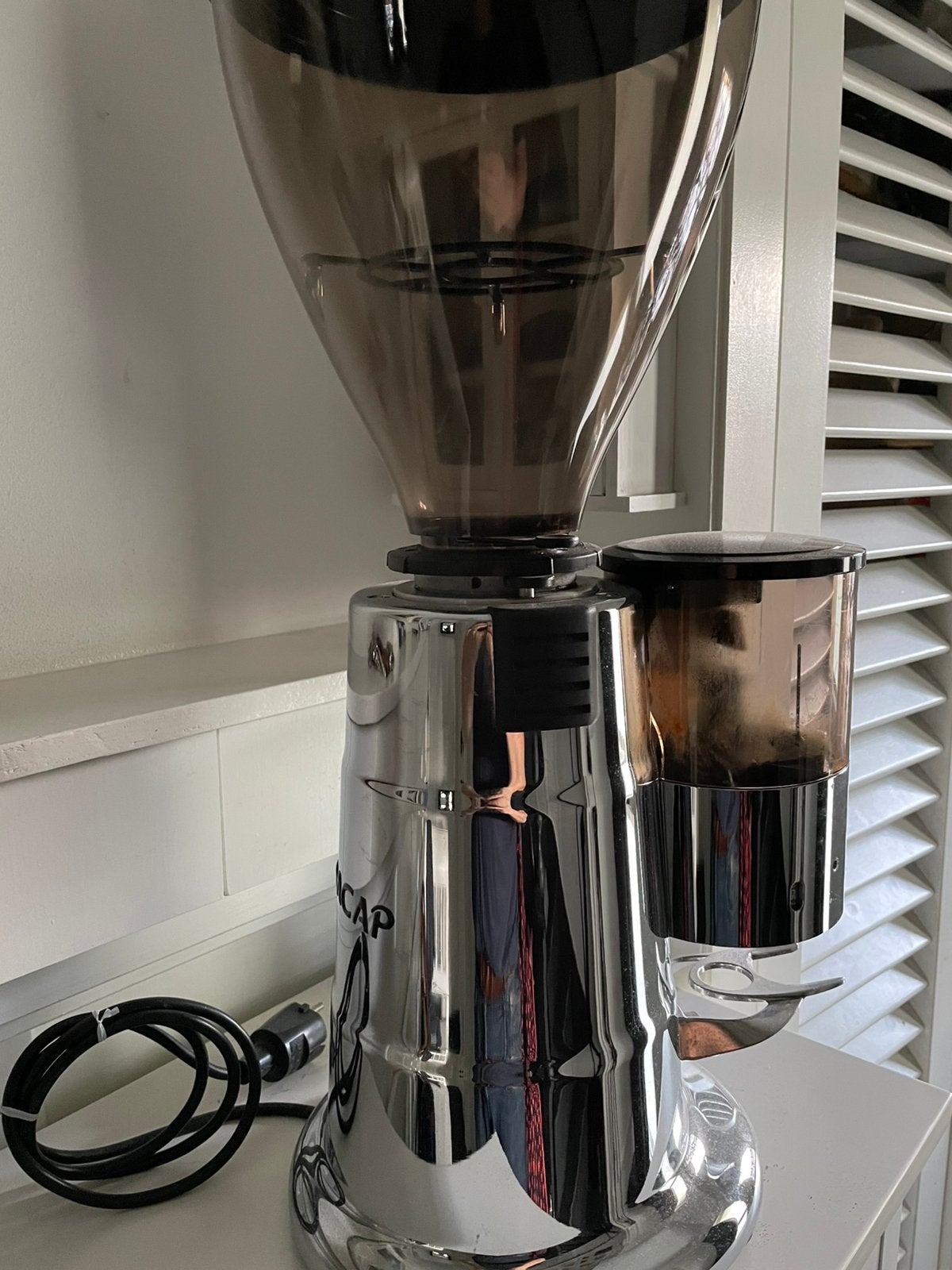 Macap koffiemolen, Ophalen, Gebruikt
