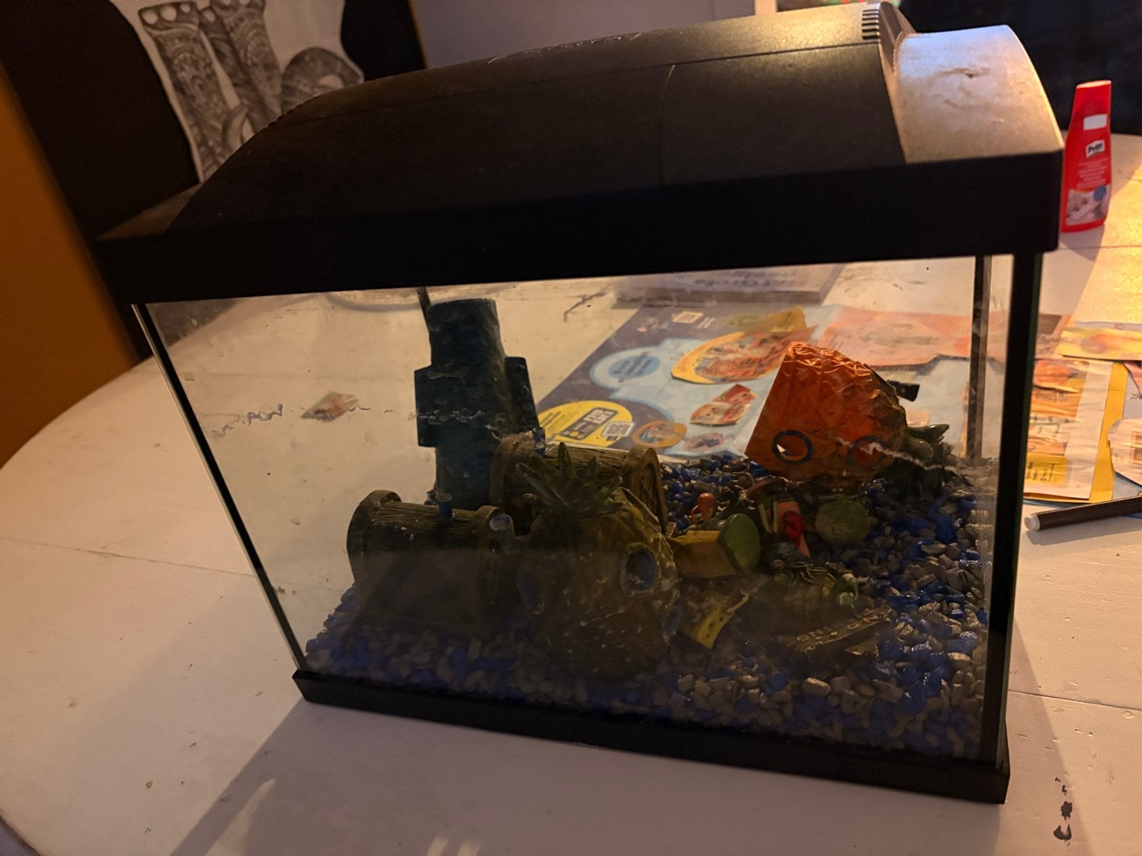 aquarium met spongebob, Dieren en Toebehoren, Ophalen