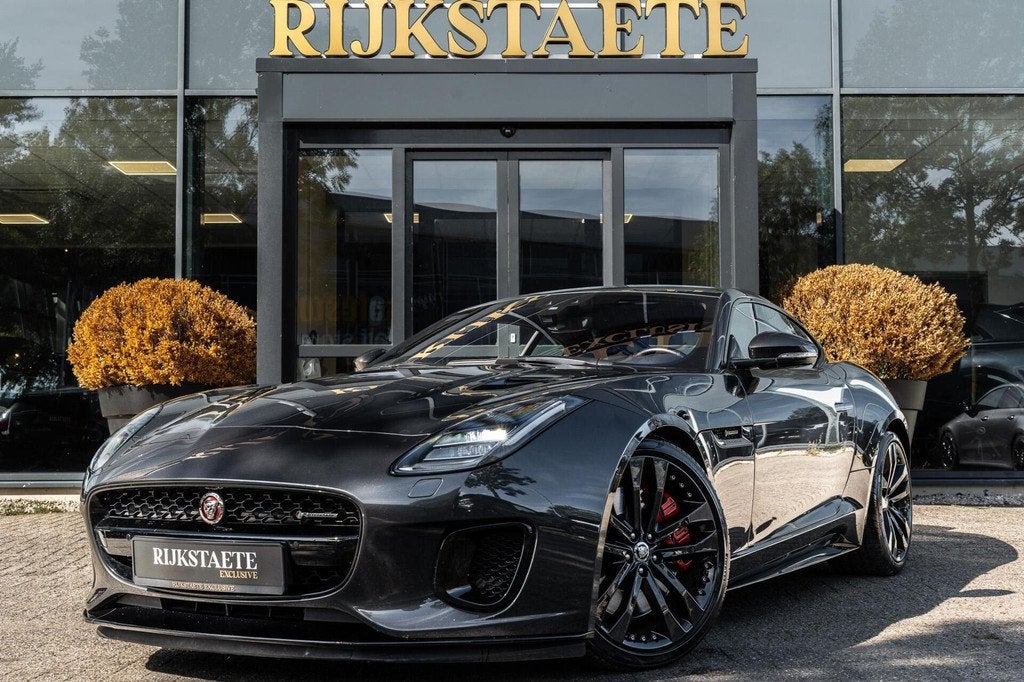 Jaguar F-type 3.0 V6 AWD R-Dynamic P380 |PANO|MERIDIAN|20'', Auto's, Jaguar, 2995 cc, Bedrijf, Vierwielaandrijving, 2 stoelen