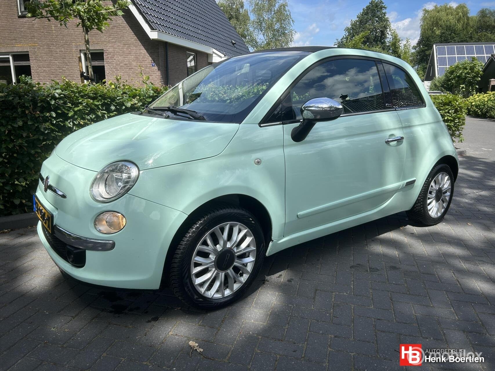Fiat 500 1.2 Lounge 2e eigenaar,100% onderhouden, Auto's, Gebruikt, 4 cilinders, Bedrijf, Handgeschakeld