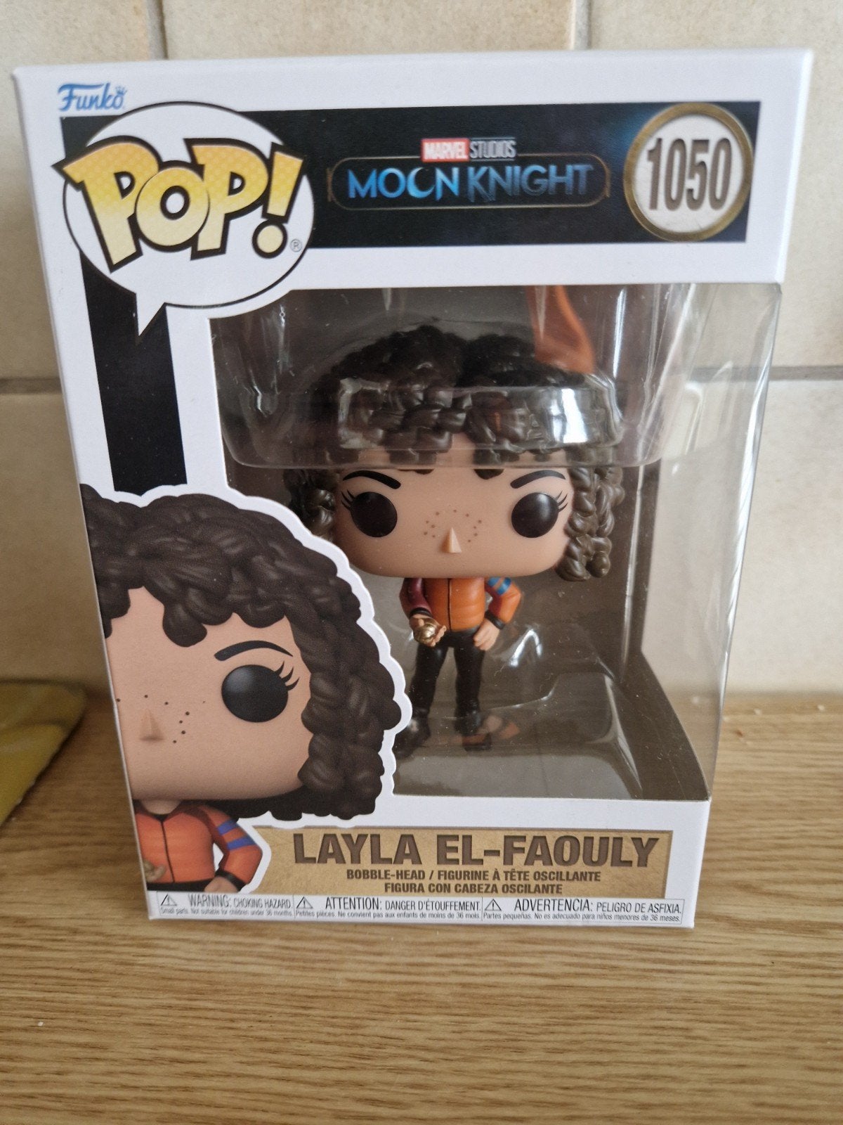 funko pop layla El faouly nr 1050 moon knight, Ophalen of Verzenden, Zo goed als nieuw