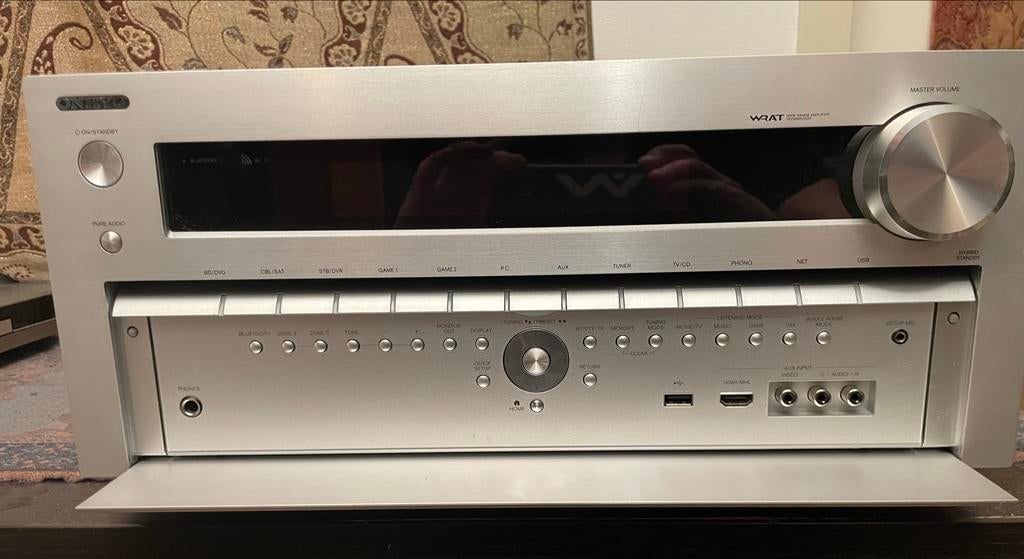 ONKYO TX-NR828 AV-RECEIVER - Krachtige 7.2-kanaals receiver, Audio, Tv en Foto, Versterkers en Receivers, Gebruikt, Ophalen of Verzenden
