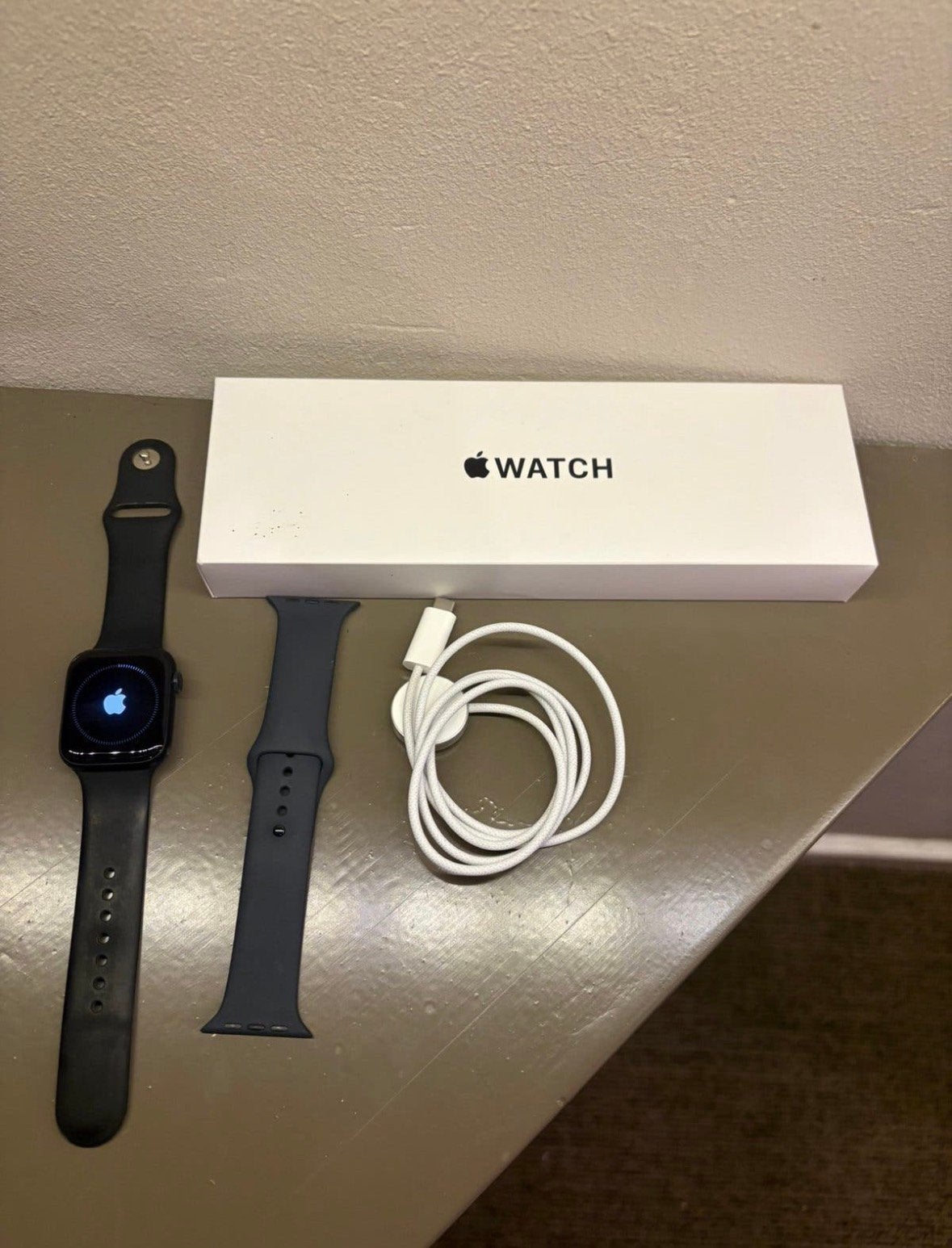 Apple watch SE 3, Ophalen, Zo goed als nieuw, Zwart, IOS