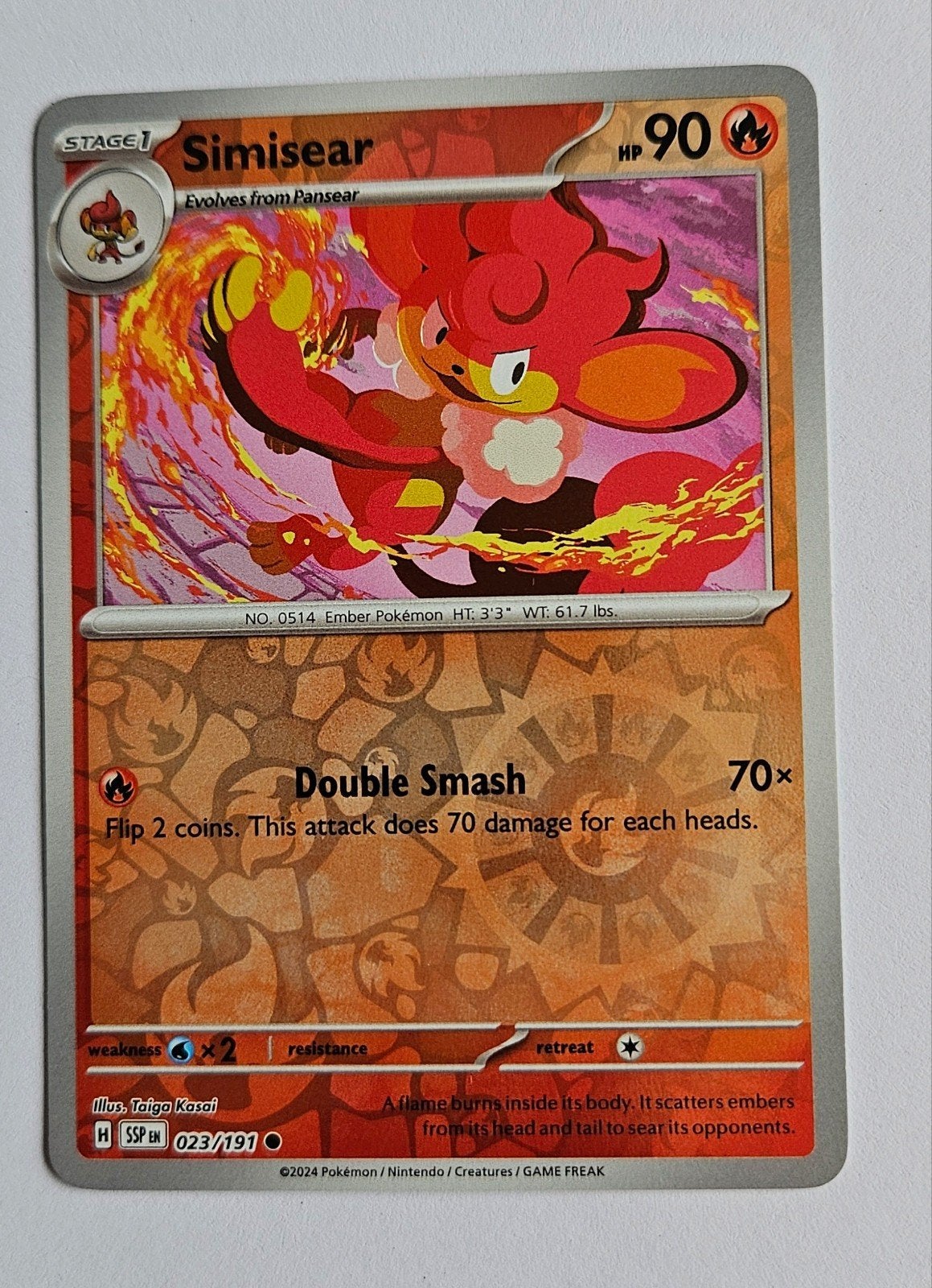 Pokémon Surging Sparks #23, Ophalen of Verzenden, Zo goed als nieuw