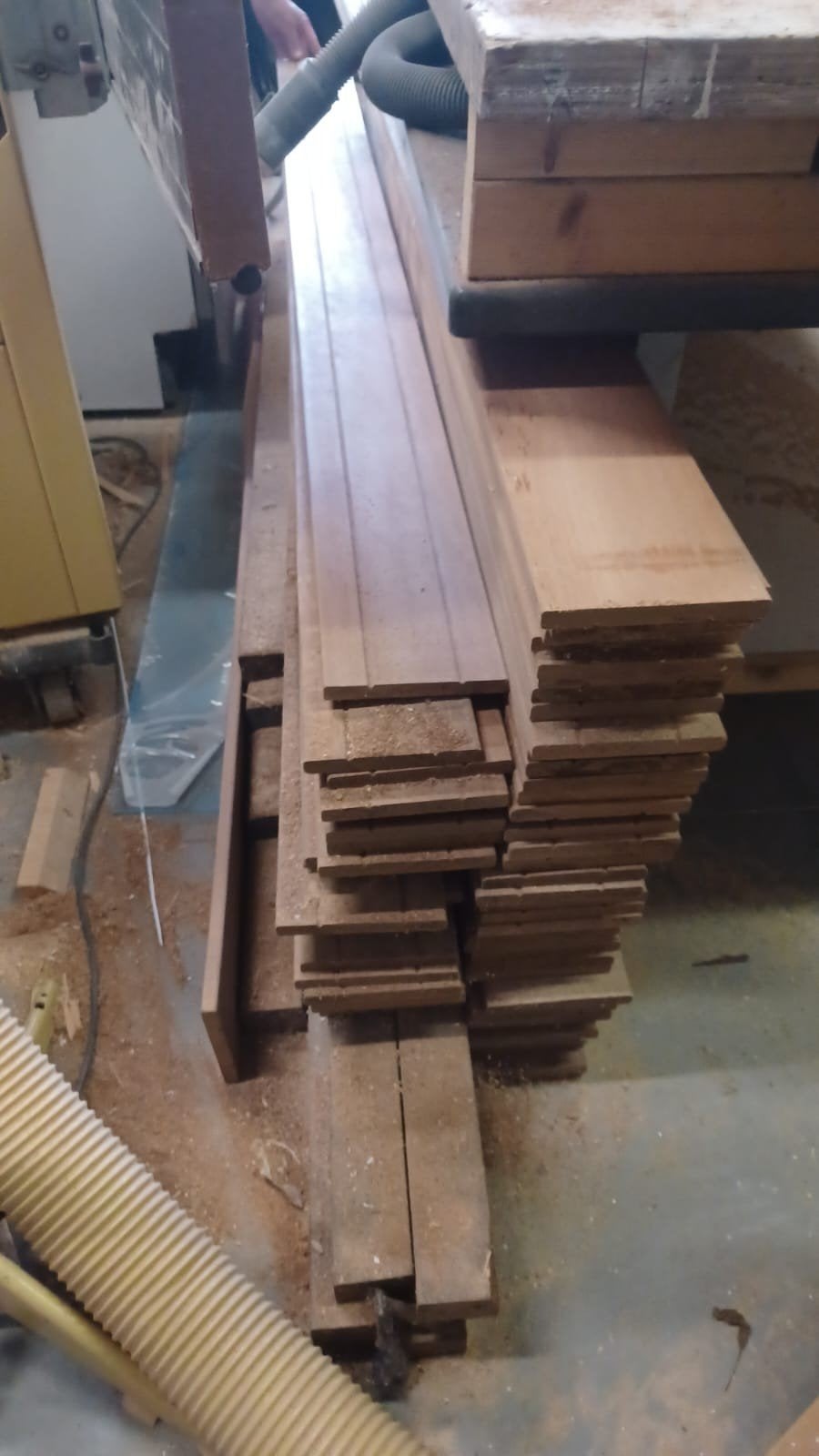 Hardhouten schuttinghout en latten, Doe-het-zelf en Verbouw, Hout en Planken, Minder dan 25 mm, Nieuw, Ophalen of Verzenden, Plank
