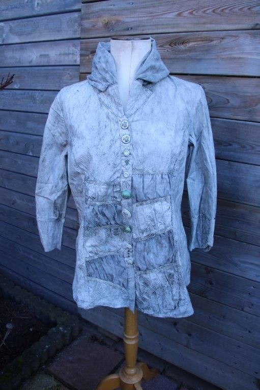 Jasje grijs/ bruin Elisa Caveletti mt XL Vaste prijs, Kleding | Dames, Maat 46/48 (XL) of groter, Ophalen of Verzenden, Zo goed als nieuw