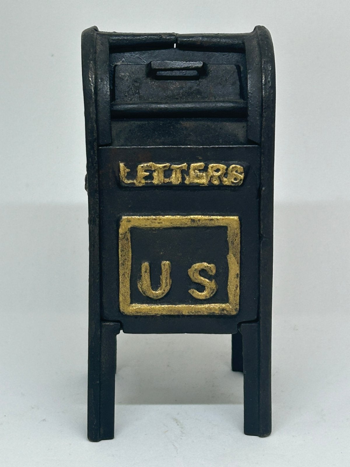 Vintage gietijzeren spaarpot, Ophalen of Verzenden