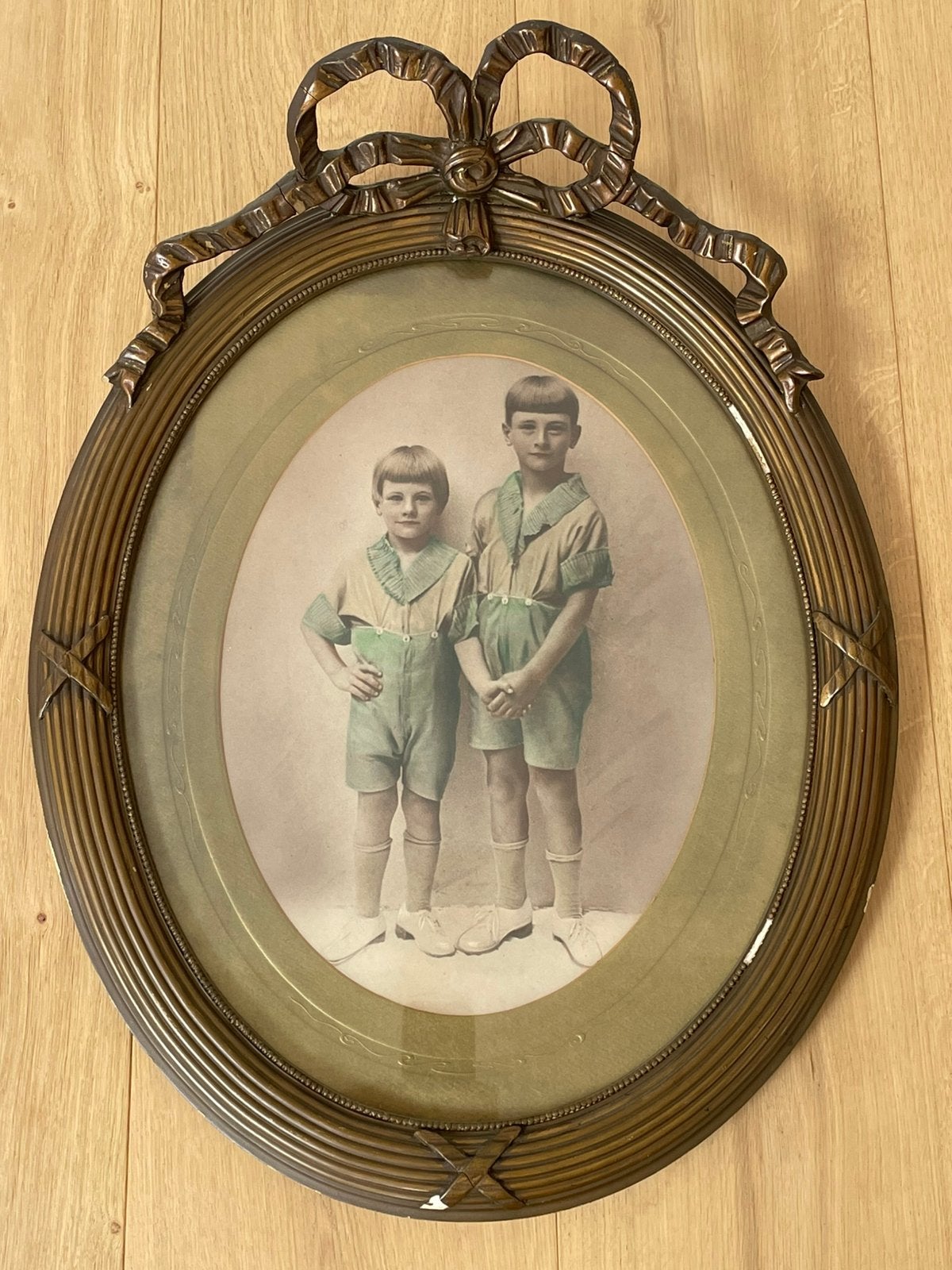 Antieke grote striklijst, Ophalen