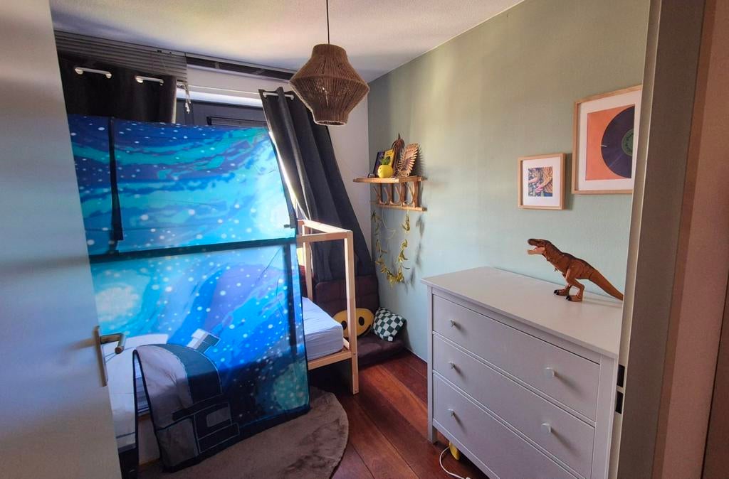 Ikea Kura bedtent Ruimte thema, 85 tot 100 cm, Gebruikt, Verzenden, Hoogslaper of Stapelbed