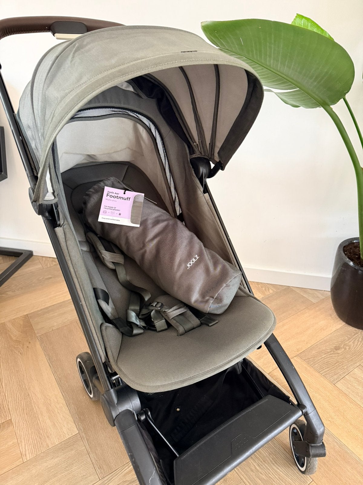 Joolz Aer buggy groen, Ophalen, Gebruikt, Overige merken, Verstelbare rugleuning