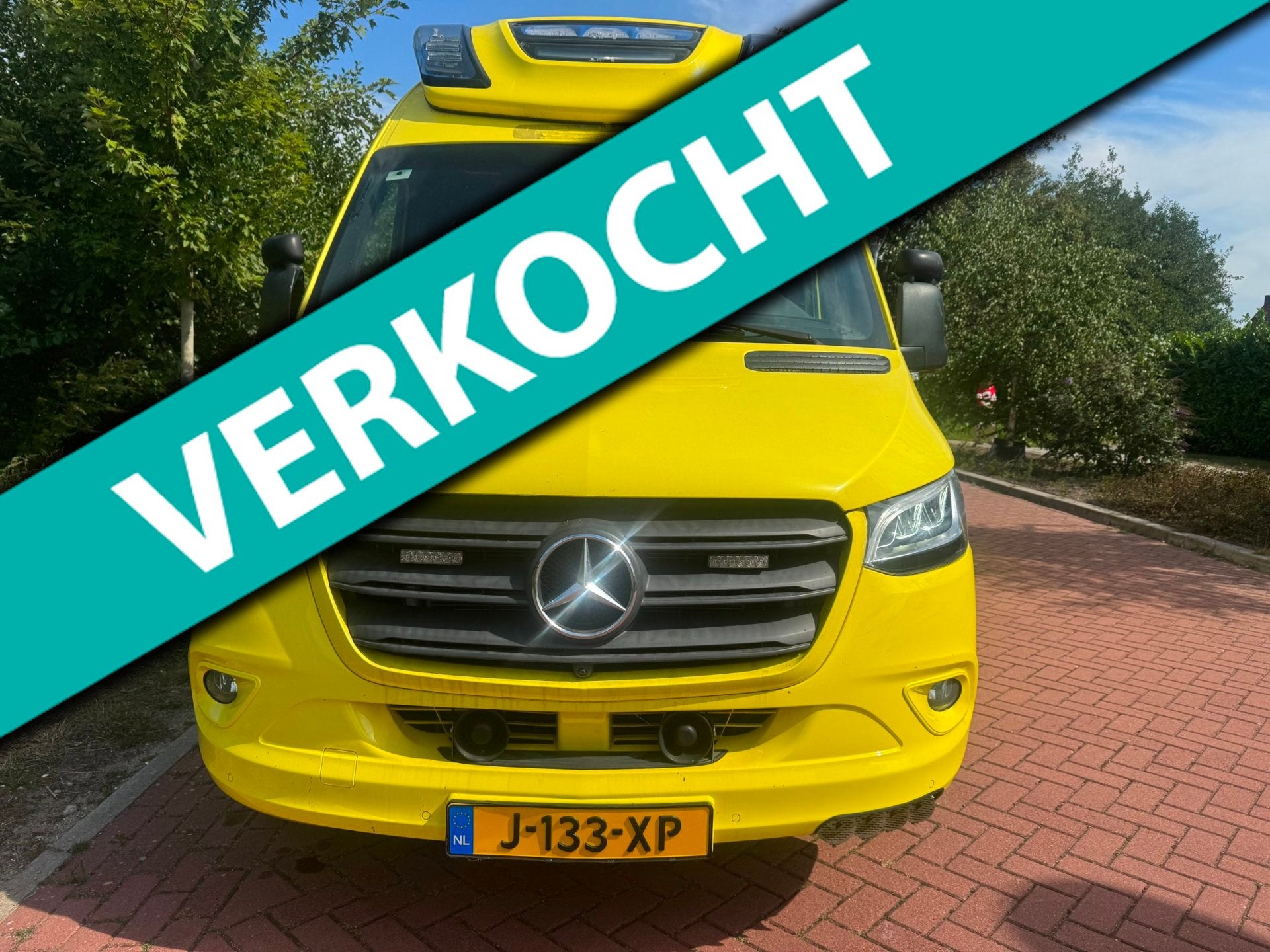 Mercedes-Benz SPRINTER EX AMBULANCE 3.0 V6, Auto's, Gebruikt, 2000 kg, 2987 cc, Bedrijf
