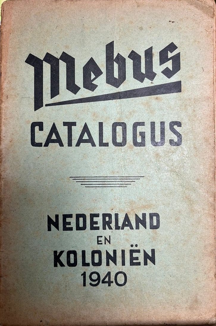 Postzegelcatalogus Mebus Nederland en koloniën Suriname 1940, Ophalen of Verzenden, Catalogus