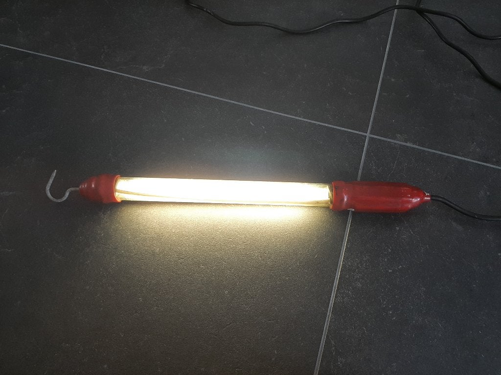 Perelicht looplamp, Ophalen of Verzenden, Gebruikt, Minder dan 50 watt, Lamp
