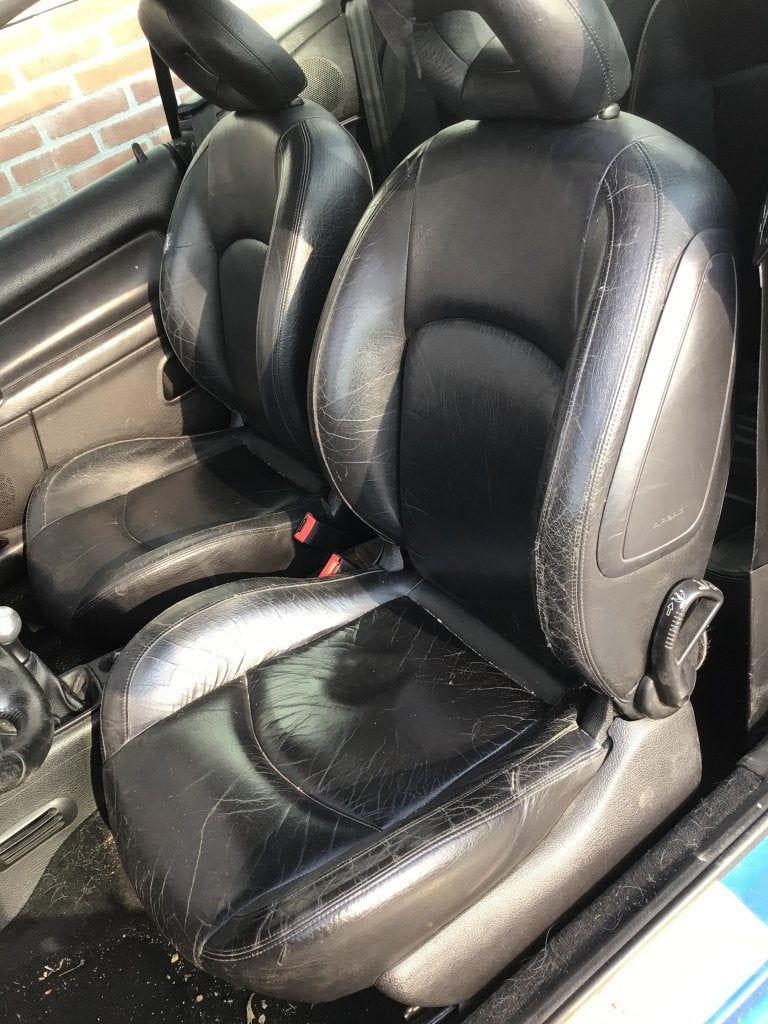ZWART LEDEREN INTERIEUR PEUGEOT 206 CC in NETTE STAAT, Niet ingevuld, Gebruikt, Niet ingevuld, Ophalen of Verzenden
