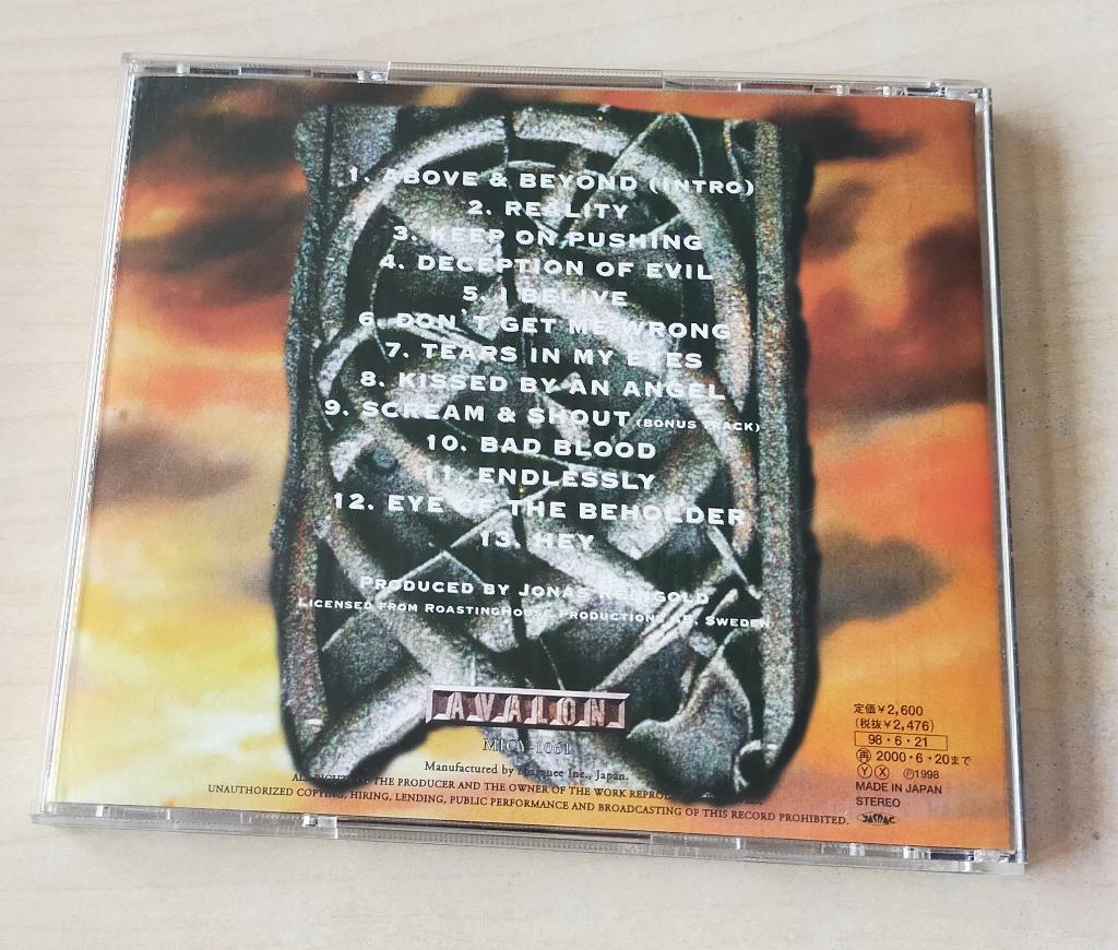 Midnight Sun - Above & Beyond CD 1998 Japan, Ophalen of Verzenden, Gebruikt