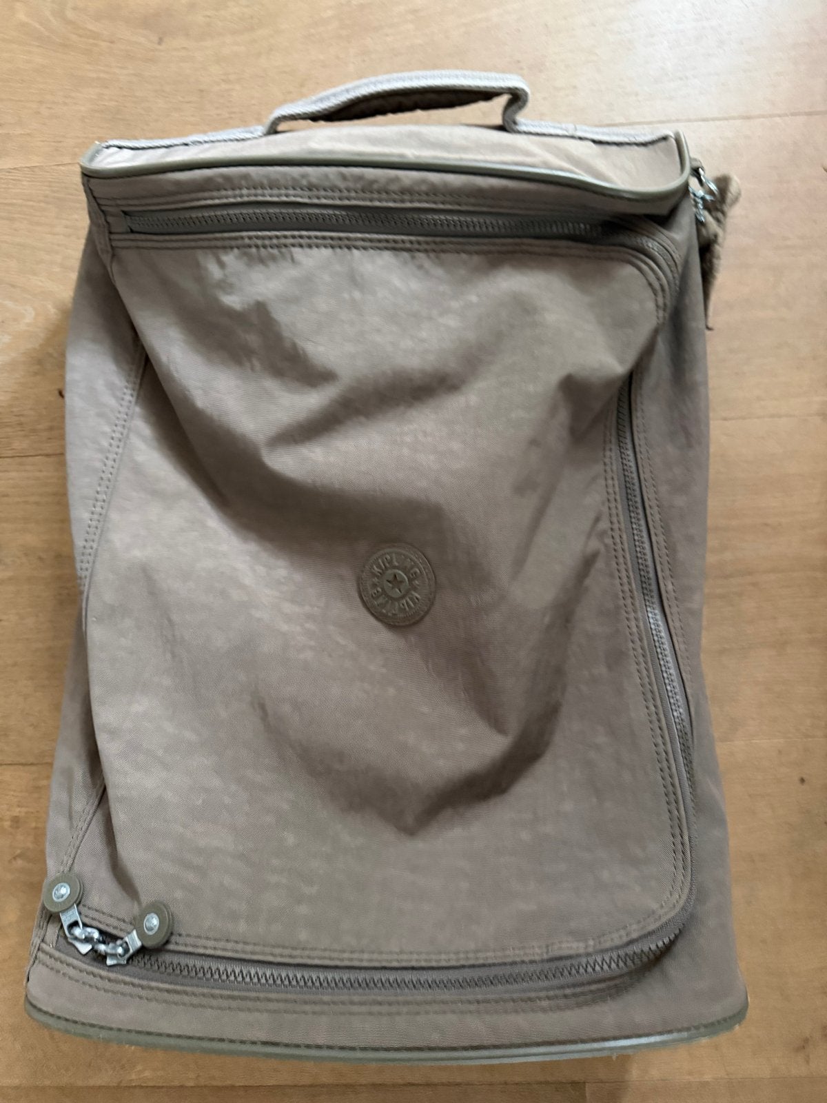 Kipling reistas/trolley - Handige en compacte reisgenoot, 40 tot 60 cm, 30 cm of meer, Gebruikt, Beige