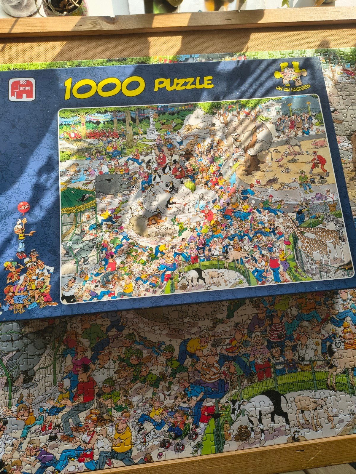 legpuzzel dierentuin, Ophalen, 500 t/m 1500 stukjes, Zo goed als nieuw