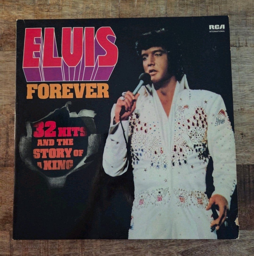 Dubbel lp elvis presley forever, Cd's en Dvd's, Ophalen of Verzenden