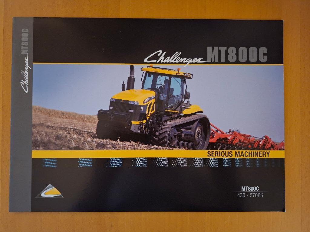 Folder Challenger MT800C, Verzenden, Gelezen, Tractor en Landbouw