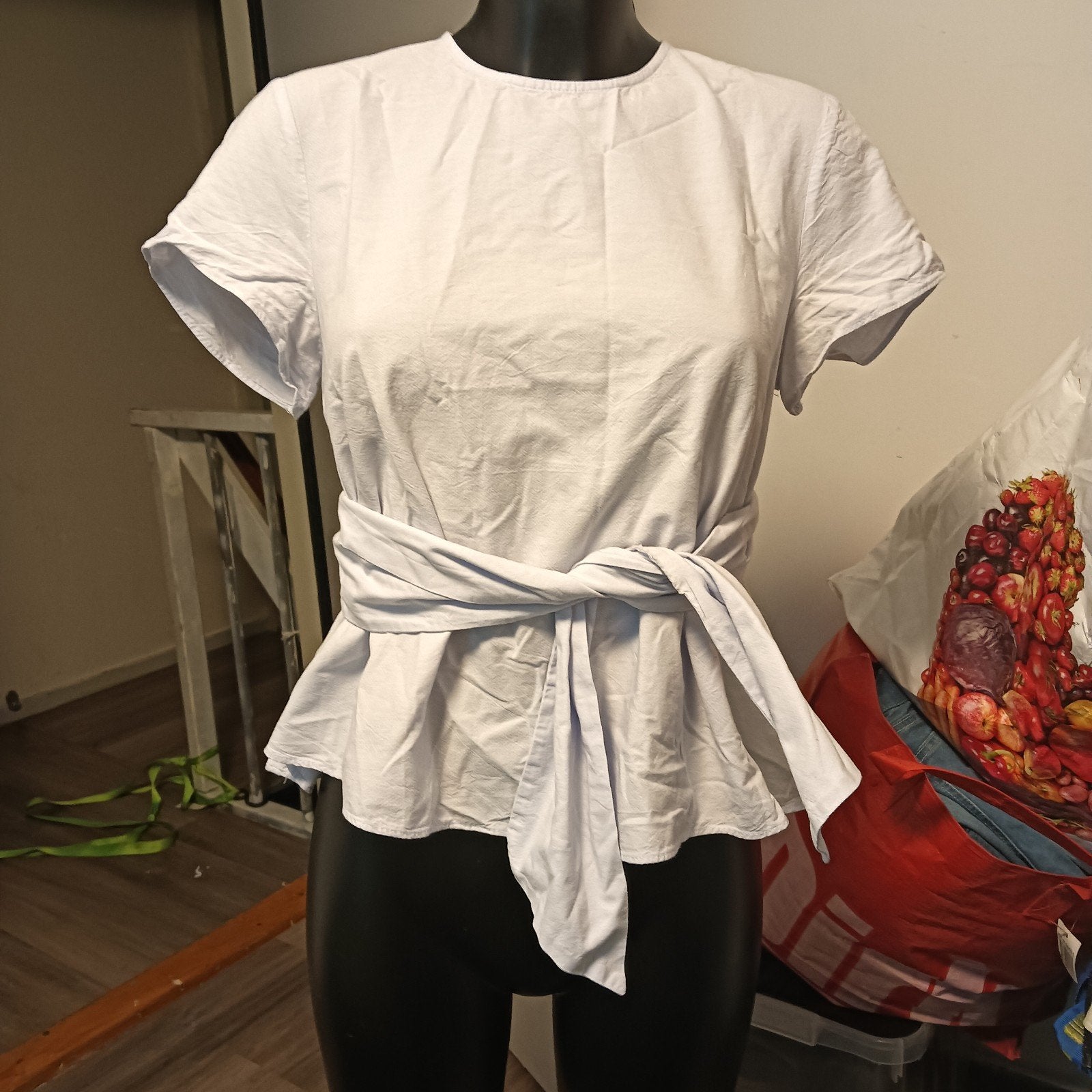 Blouse tshirt top van Zara Trafalucaat M, Blauw, Zara, Zo goed als nieuw, Ophalen