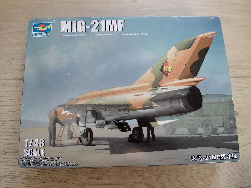 Trumpeter 1/48 MiG-21MF, Overige merken, Verzenden, Nieuw, Groter dan 1:72