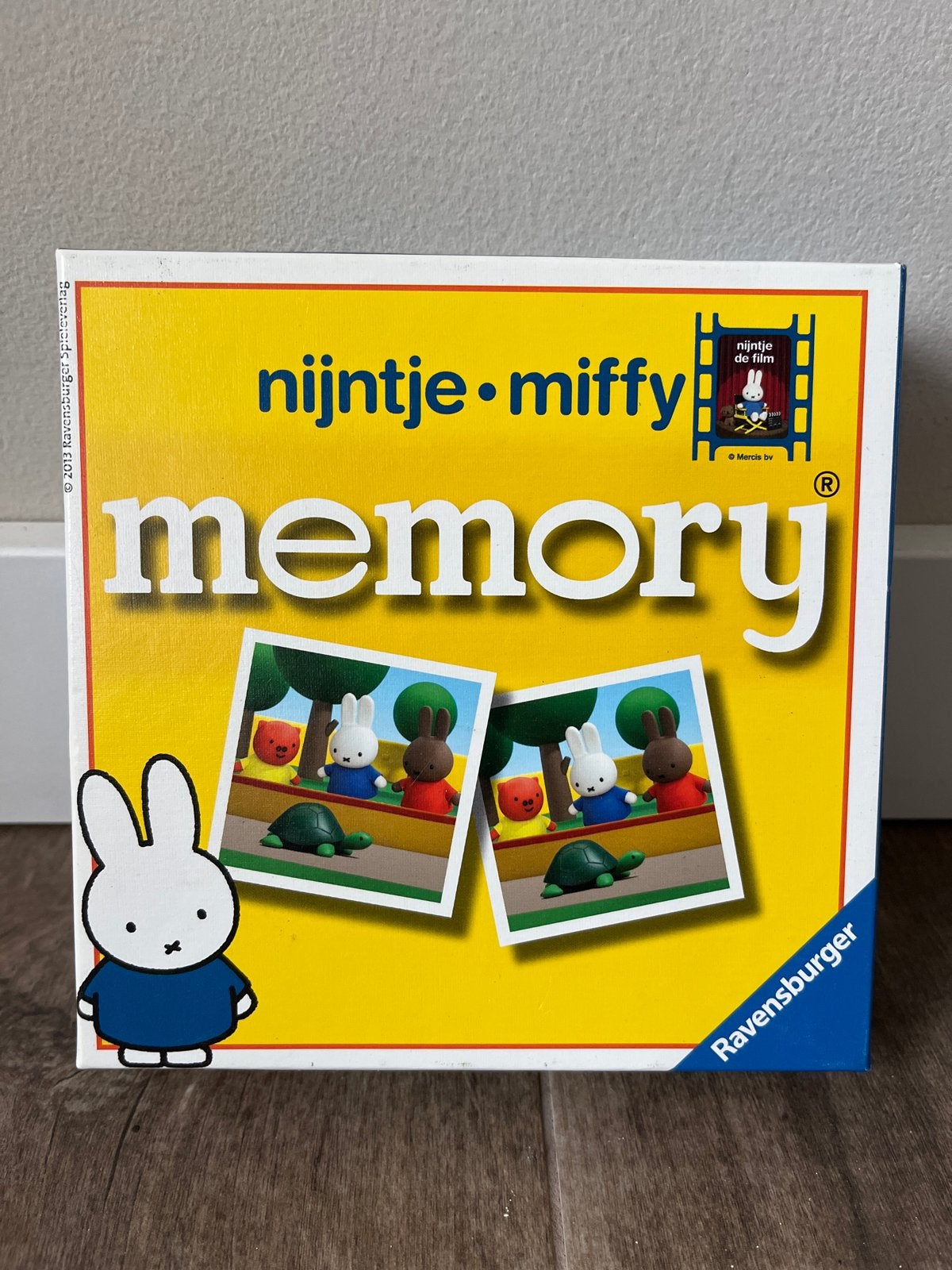 Nijntje Miffy Memory spel Ravensburger, Ophalen of Verzenden, Meer dan 50 stukjes, Zo goed als nieuw, 2 tot 4 jaar