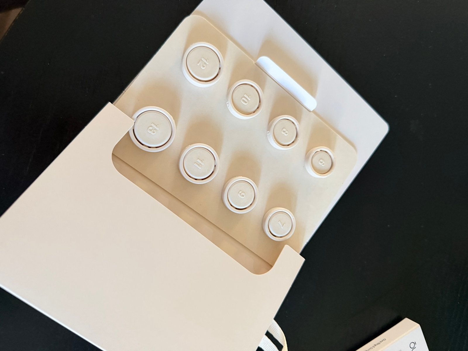 Oura Ring 5 Sizing Kit - Bepaal de perfecte maat, Sieraden, Tassen en Uiterlijk, Ringen, Kunststof, Wit, Ophalen of Verzenden